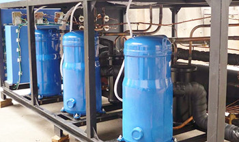冷水機組的壓縮機燒毀后如何處理？